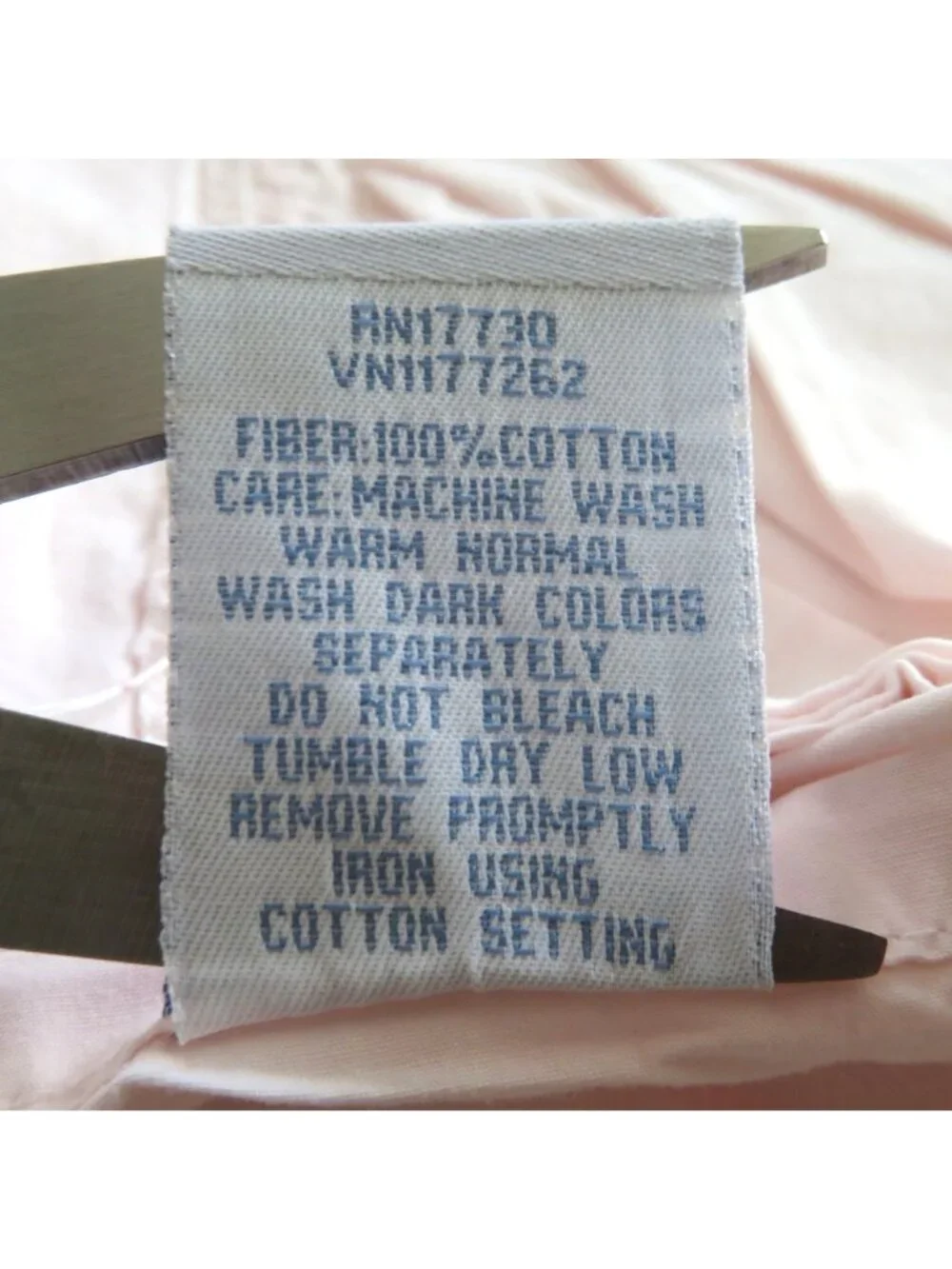 Simply Shabby Chic Light Pink Blush Cotton Full Double Flat Sheet Ruffle Edge